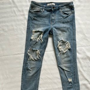 Eunina ripped jeans. Size 9